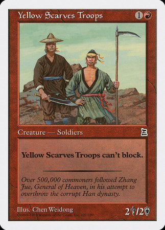 Yellow Scarves Troops [Portal Three Kingdoms] | Exor Games Bridgewater