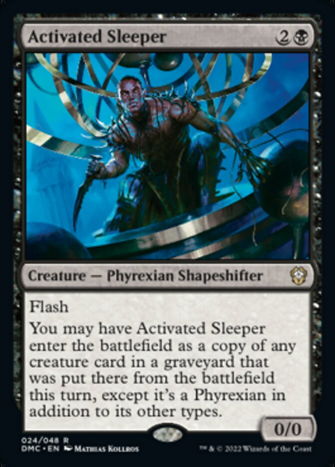 Activated Sleeper [Dominaria United Commander] | Exor Games Bridgewater