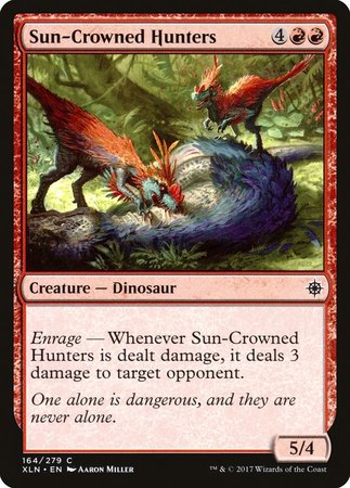 Sun-Crowned Hunters [Ixalan] | Exor Games Bridgewater