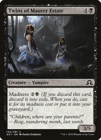 Twins of Maurer Estate [Shadows over Innistrad] | Exor Games Bridgewater