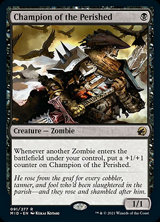 Champion of the Perished [Innistrad: Midnight Hunt] | Exor Games Bridgewater