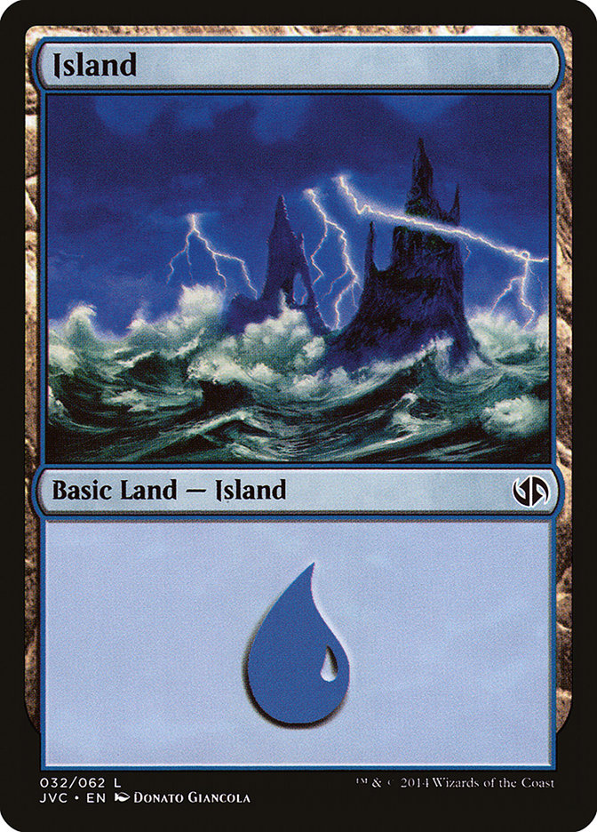 Island (32) [Duel Decks Anthology] | Exor Games Bridgewater