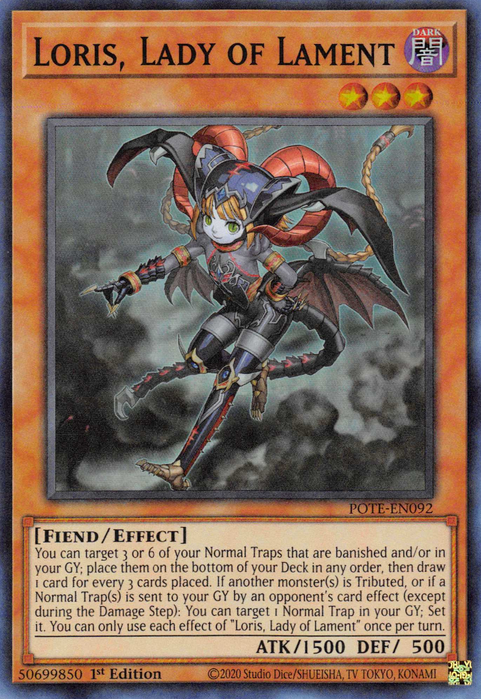 Loris, Lady of Lament [POTE-EN092] Super Rare | Exor Games Bridgewater