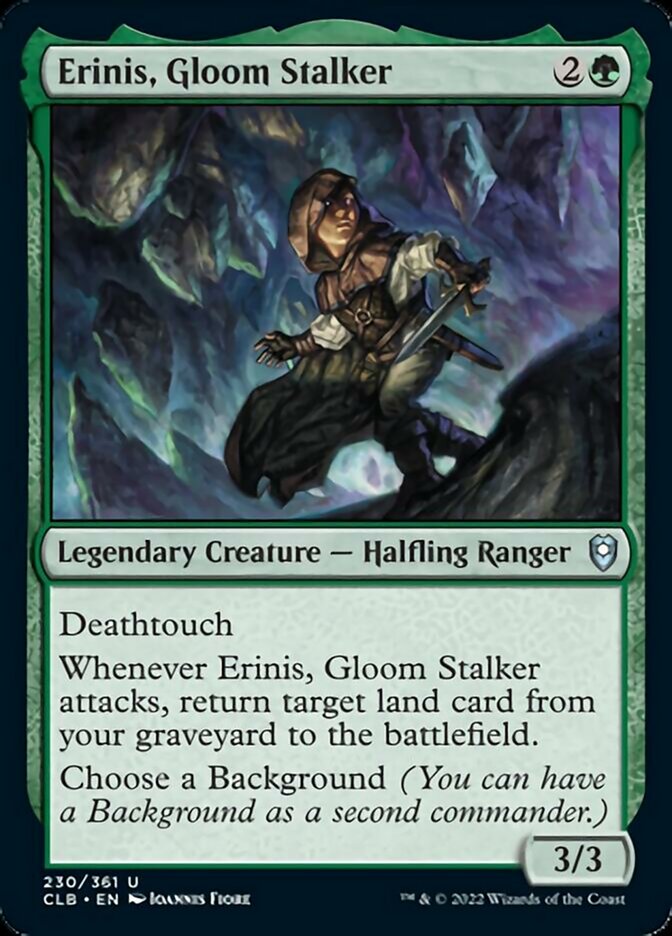 Erinis, Gloom Stalker [Commander Legends: Battle for Baldur's Gate] | Exor Games Bridgewater