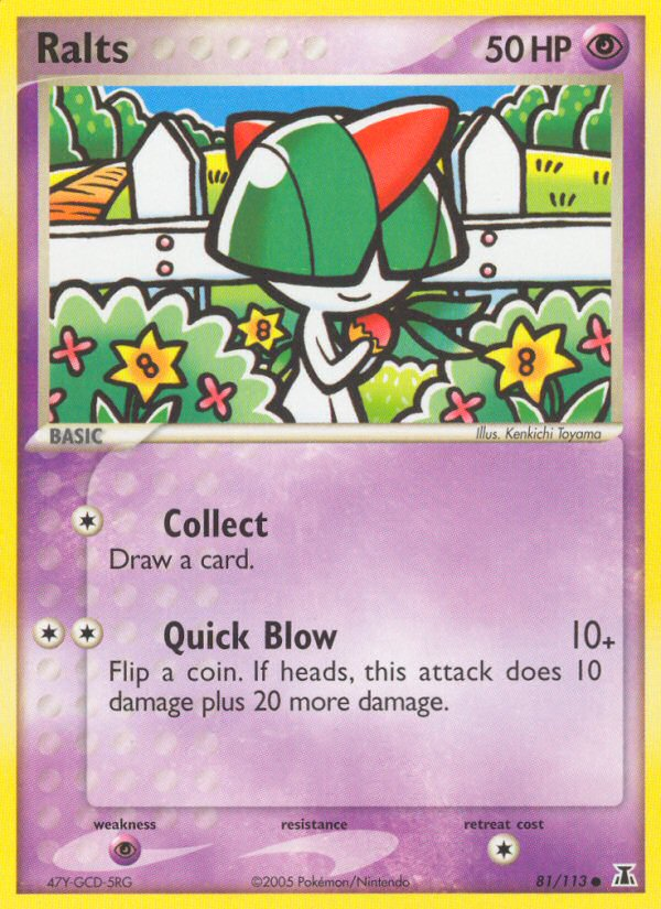 Ralts (81/113) [EX: Delta Species] | Exor Games Bridgewater