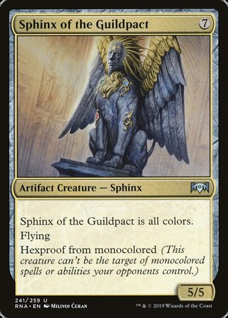 Sphinx of the Guildpact [Ravnica Allegiance] | Exor Games Bridgewater