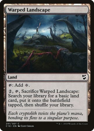 Warped Landscape [Commander 2018] | Exor Games Bridgewater