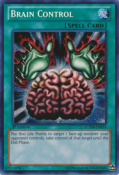 Brain Control [LCYW-EN074] Secret Rare | Exor Games Bridgewater