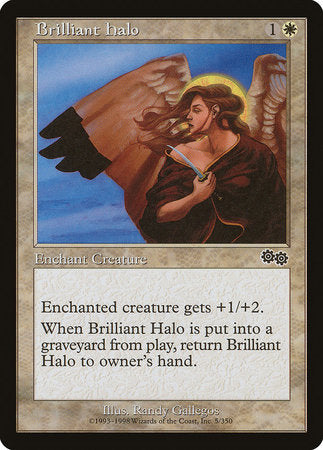 Brilliant Halo [Urza's Saga] | Exor Games Bridgewater