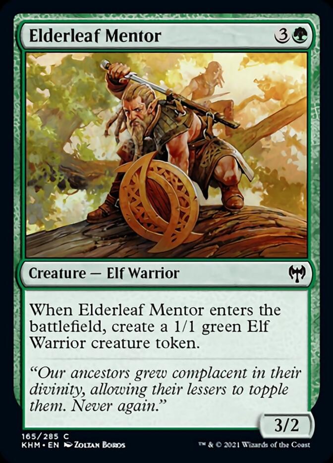 Elderleaf Mentor [Kaldheim] | Exor Games Bridgewater