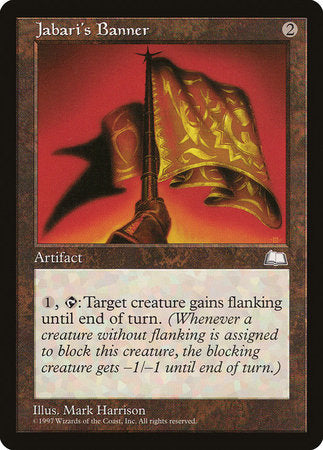 Jabari's Banner [Weatherlight] | Exor Games Bridgewater