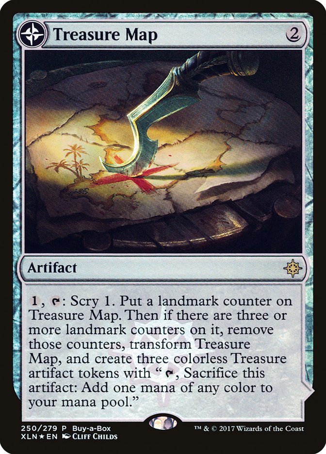 Treasure Map // Treasure Cove (Buy-A-Box) [Ixalan Treasure Chest] | Exor Games Bridgewater