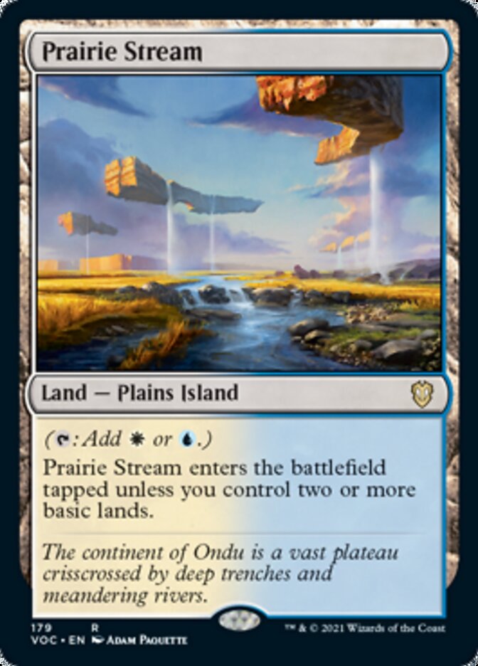 Prairie Stream [Innistrad: Crimson Vow Commander] | Exor Games Bridgewater