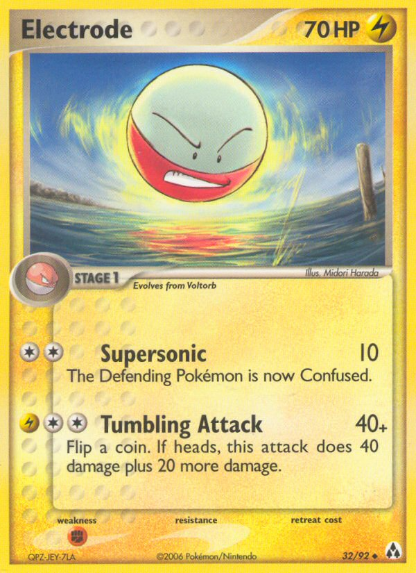 Electrode (32/92) [EX: Legend Maker] | Exor Games Bridgewater