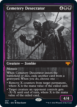 Cemetery Desecrator [Innistrad: Double Feature] | Exor Games Bridgewater