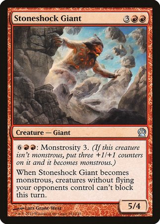 Stoneshock Giant [Theros] | Exor Games Bridgewater