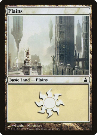 Plains (287) [Ravnica: City of Guilds] | Exor Games Bridgewater