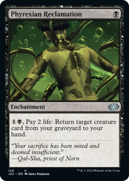 Phyrexian Reclamation [Jumpstart 2022] | Exor Games Bridgewater