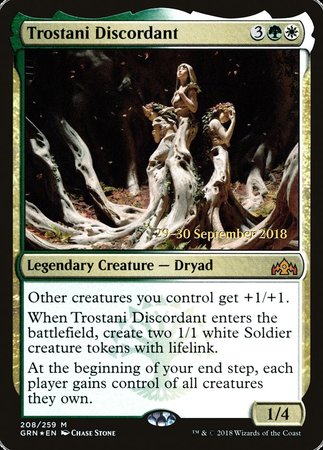 Trostani Discordant [Guilds of Ravnica Promos] | Exor Games Bridgewater