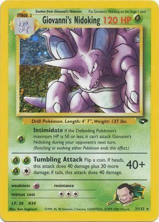 Giovanni's Nidoking (7/132) [Gym Challenge Unlimited] | Exor Games Bridgewater