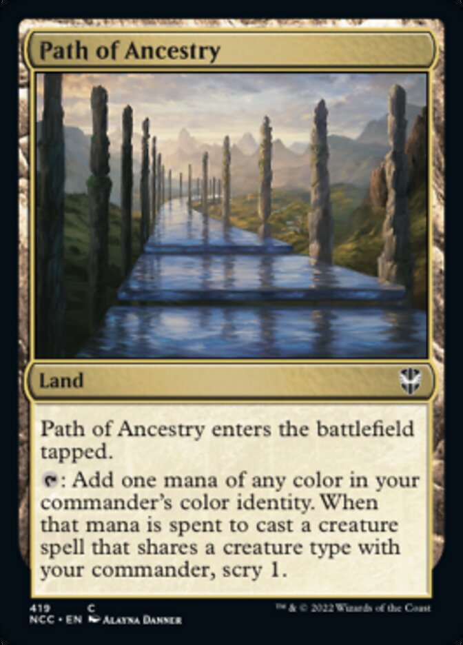 Path of Ancestry [Streets of New Capenna Commander] | Exor Games Bridgewater