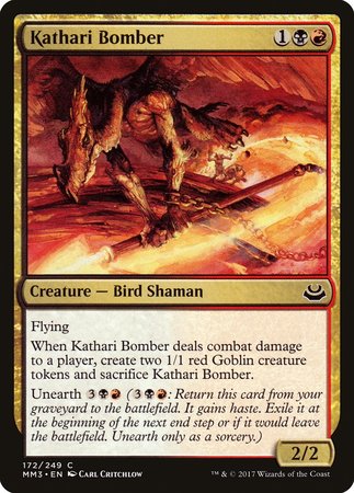 Kathari Bomber [Modern Masters 2017] | Exor Games Bridgewater