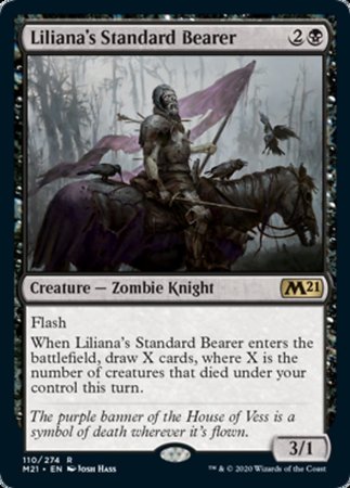 Liliana's Standard Bearer [Core Set 2021] | Exor Games Bridgewater