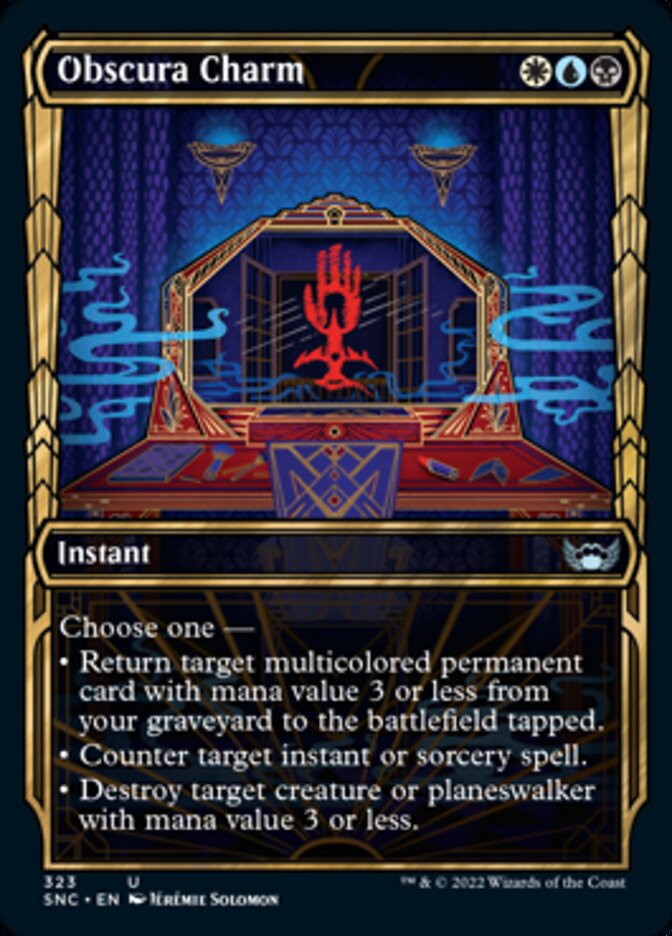 Obscura Charm (Showcase Golden Age) [Streets of New Capenna] | Exor Games Bridgewater