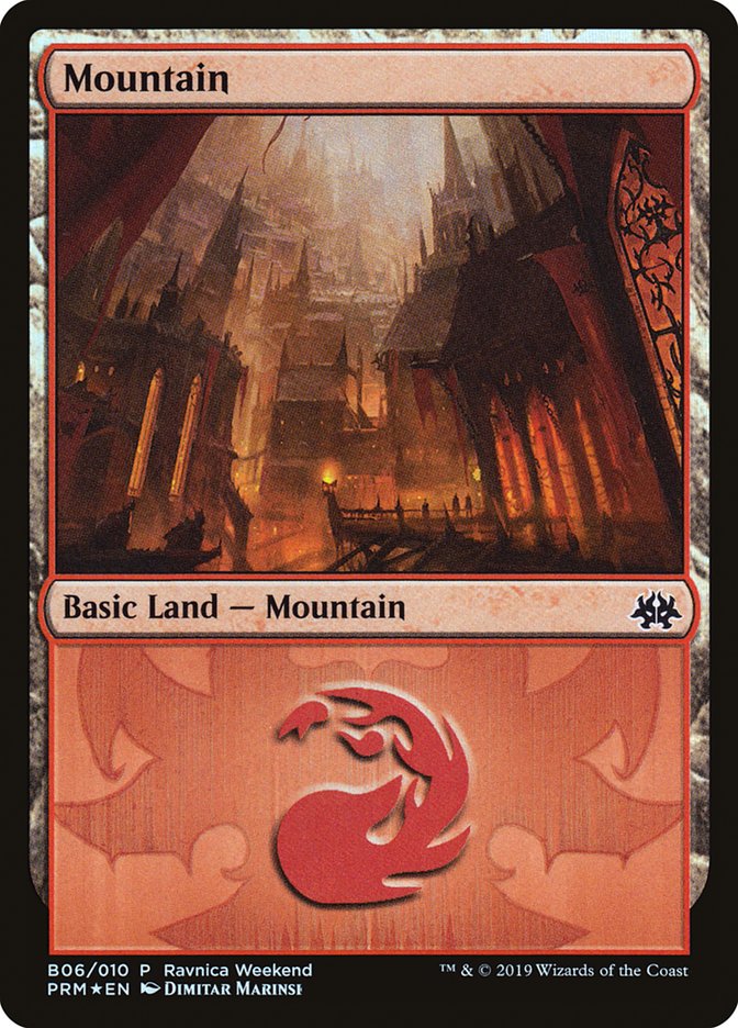 Mountain (B06) [Ravnica Allegiance Guild Kit] | Exor Games Bridgewater