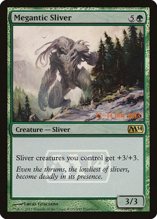 Megantic Sliver [Magic 2014 Promos] | Exor Games Bridgewater