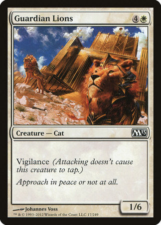 Guardian Lions [Magic 2013] | Exor Games Bridgewater