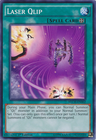 Laser Qlip [NECH-EN062] Common | Exor Games Bridgewater