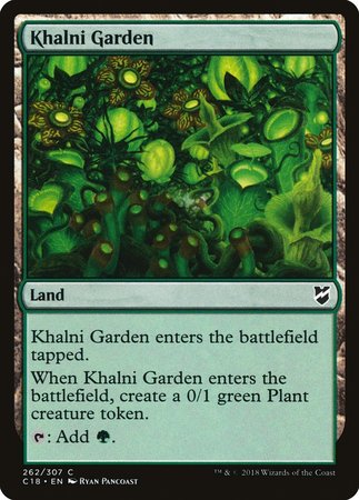 Khalni Garden [Commander 2018] | Exor Games Bridgewater