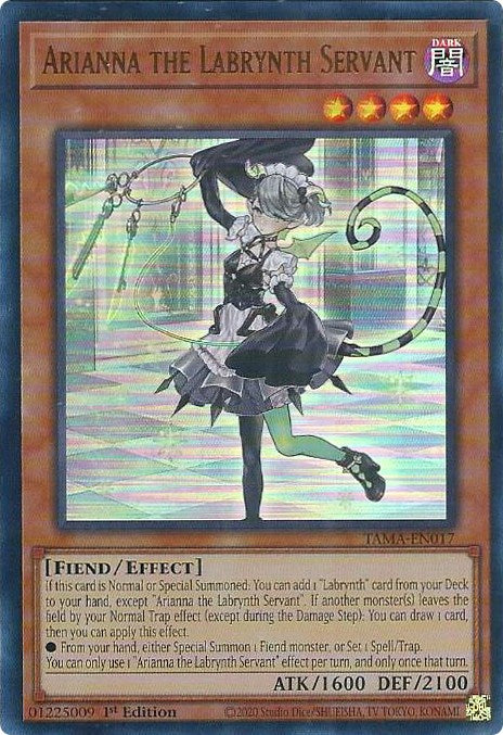 Arianna the Labrynth Servant [TAMA-EN017] Ultra Rare | Exor Games Bridgewater