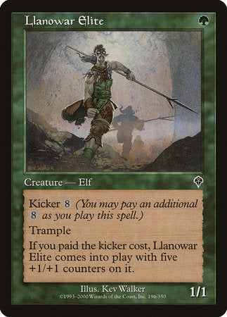 Llanowar Elite [Invasion] | Exor Games Bridgewater