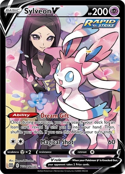 Sylveon V (TG14/TG30) [Sword & Shield: Brilliant Stars] | Exor Games Bridgewater