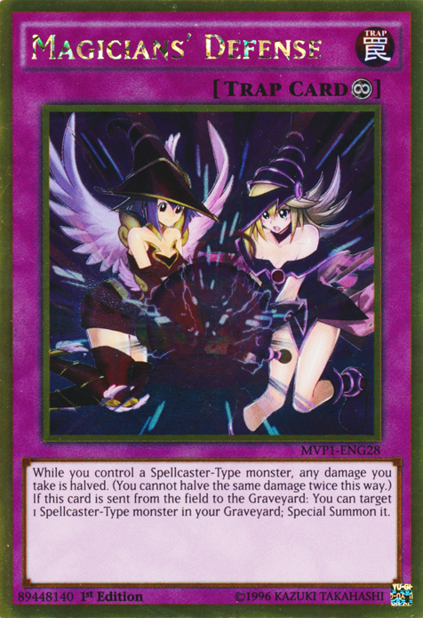 Magicians' Defense [MVP1-ENG28] Gold Rare | Exor Games Bridgewater