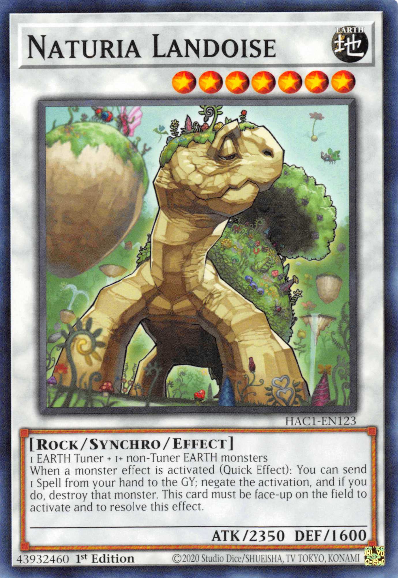 Naturia Landoise [HAC1-EN123] Common | Exor Games Bridgewater