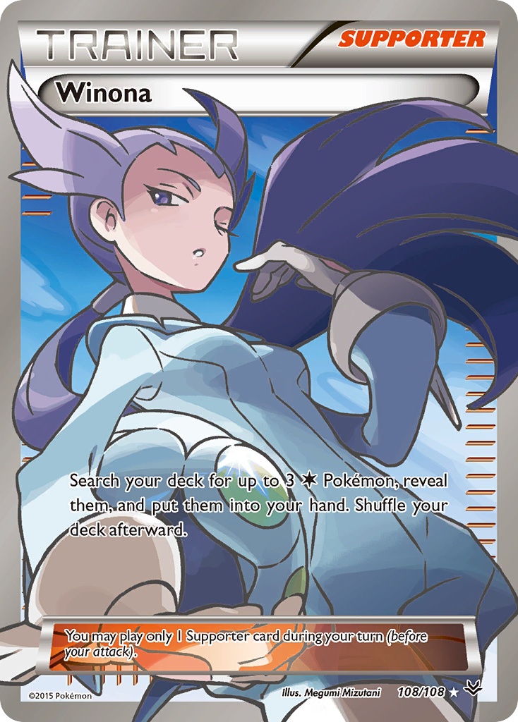 Winona (108/108) [XY: Roaring Skies] | Exor Games Bridgewater