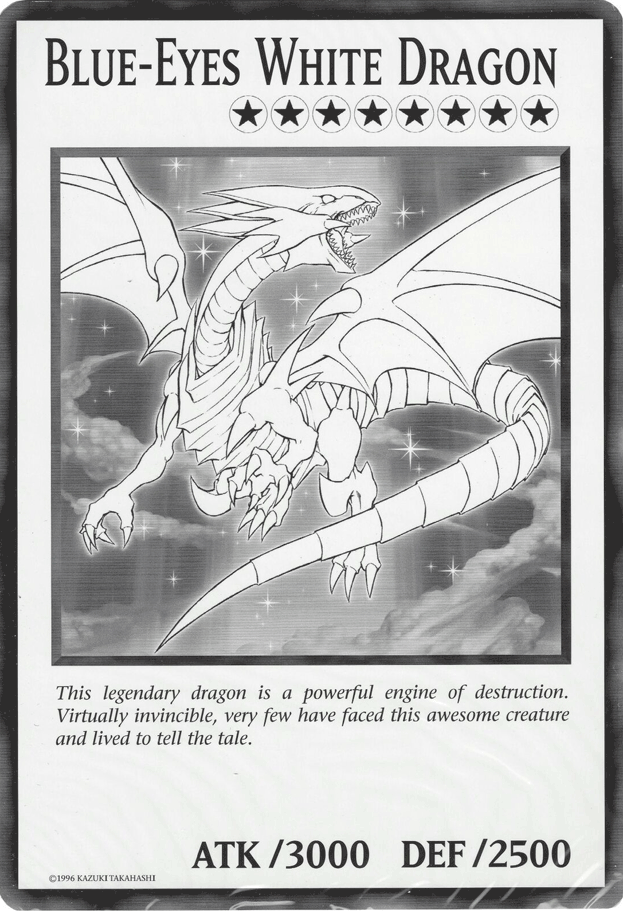 Blue-Eyes White Dragon (Oversized) Common | Exor Games Bridgewater