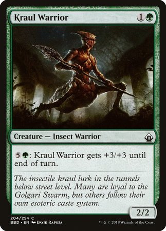 Kraul Warrior [Battlebond] | Exor Games Bridgewater