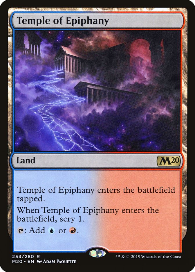 Temple of Epiphany [Core Set 2020] | Exor Games Bridgewater