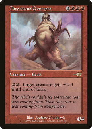 Flowstone Overseer [Nemesis] | Exor Games Bridgewater
