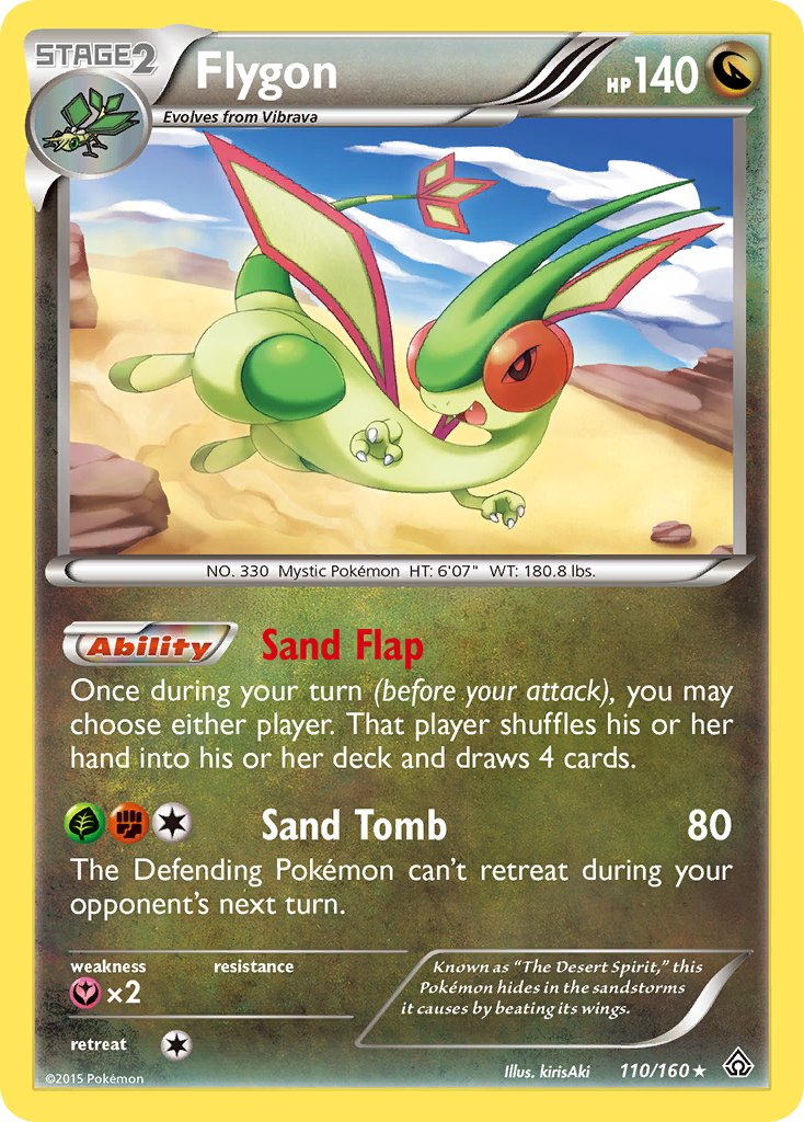 Flygon (110/160) (Cosmos Holo) (Blister Exclusive) [XY: Primal Clash] | Exor Games Bridgewater