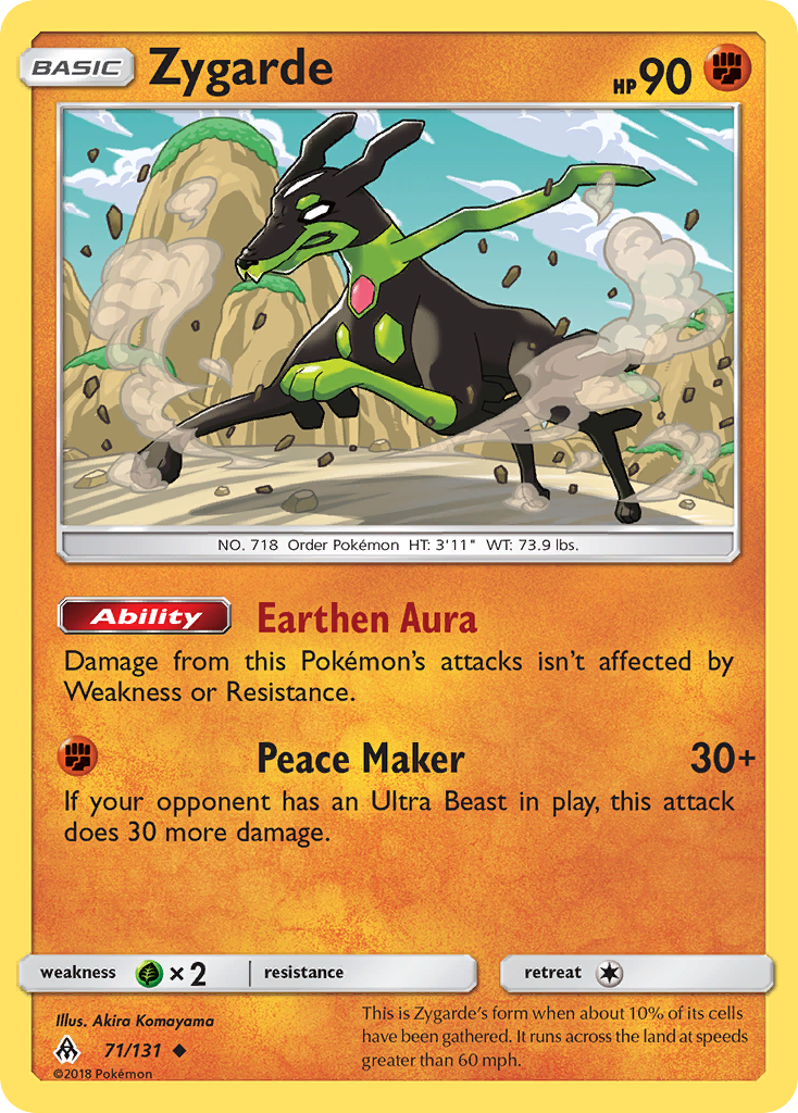 Zygarde (71/131) [Sun & Moon: Forbidden Light] | Exor Games Bridgewater