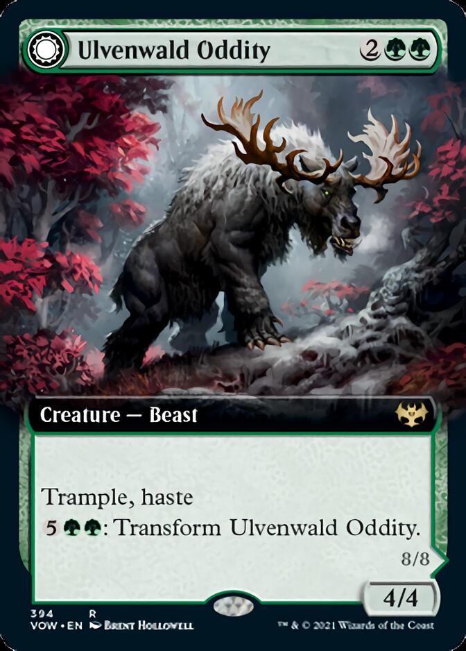 Ulvenwald Oddity // Ulvenwald Behemoth (Extended) [Innistrad: Crimson Vow] | Exor Games Bridgewater