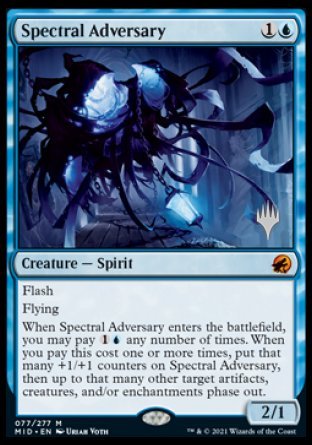 Spectral Adversary (Promo Pack) [Innistrad: Midnight Hunt Promos] | Exor Games Bridgewater