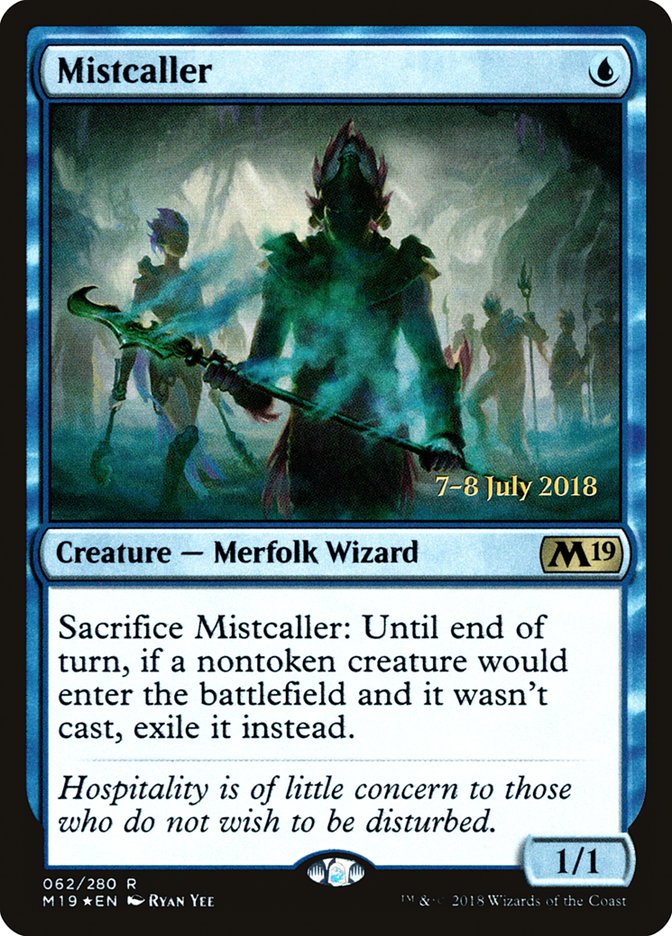 Mistcaller  [Core Set 2019 Prerelease Promos] | Exor Games Bridgewater