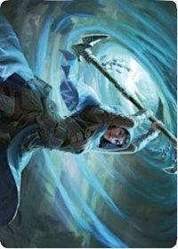 Sea Gate Stormcaller Art Card [Zendikar Rising Art Series] | Exor Games Bridgewater