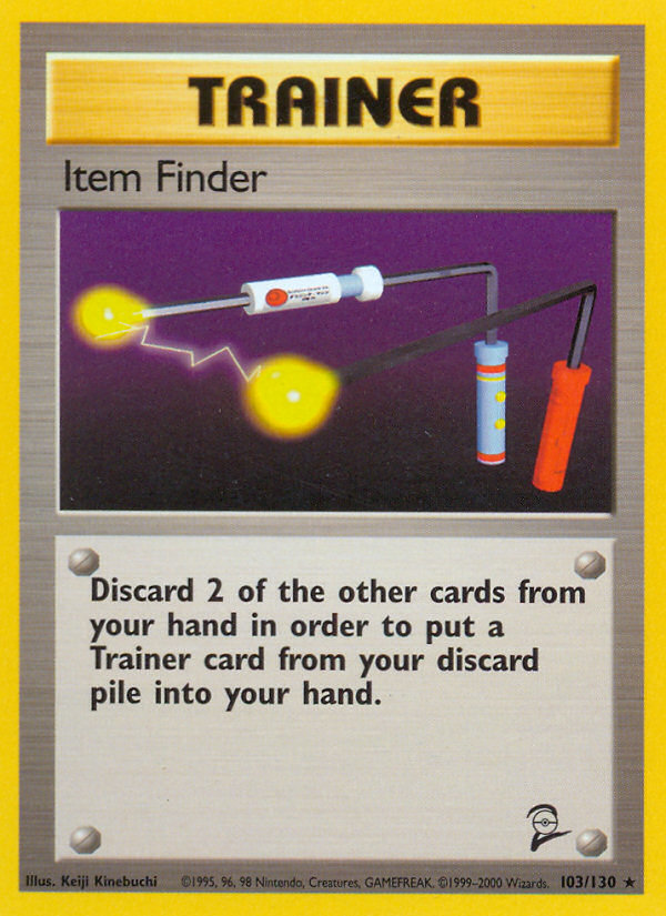 Item Finder (103/130) [Base Set 2] | Exor Games Bridgewater